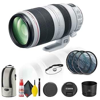 極美品 Canon EF 100-400mm F4.5-5.6L IS II Canon EF 100-400mm f/4.5-5.6L IS II USM Lens 9524B002 - Adorama